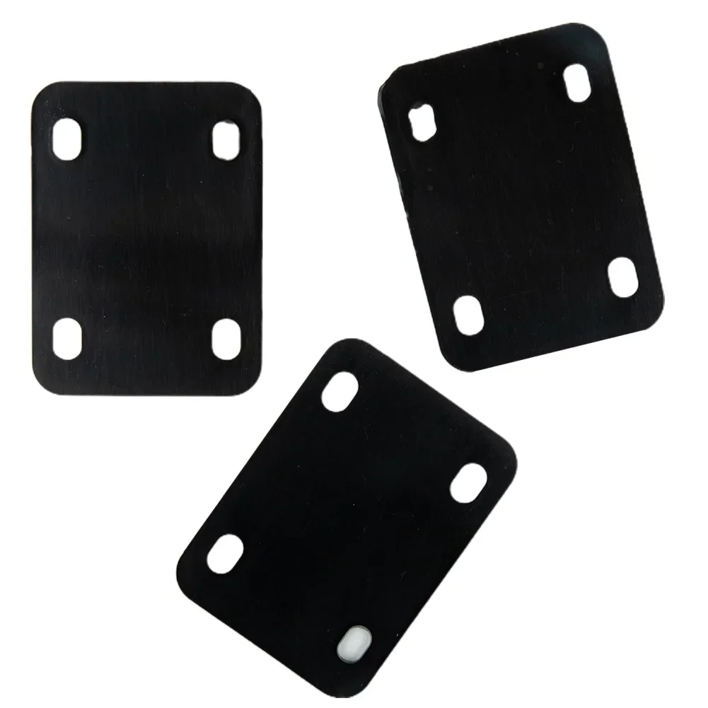 

3 Pcs Electric Guitar Neck Shims 0.25 0.5 1 Degree Neck Plate Replacement Parts Neck Shim Heightening Gasket Accessories