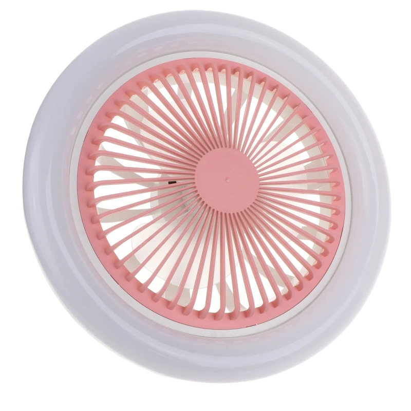 E27 2in1 จับเวลาเพดานพัดลมไฟลดแสง 3 เกียร์ความเร็วลมพัดลมDropshipping