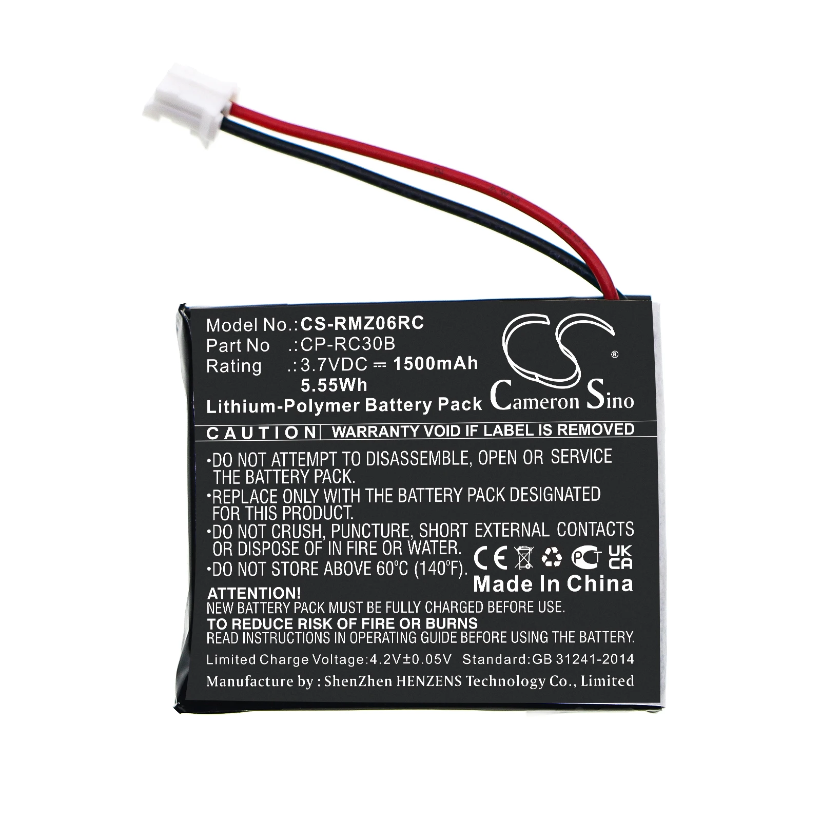 

Li-Polymer Keyboard,Mouse Battery for RAZER,3.7v,1500mAh,Mamba RC30-013601,Mamba RC30-0027101,CP-RC30B