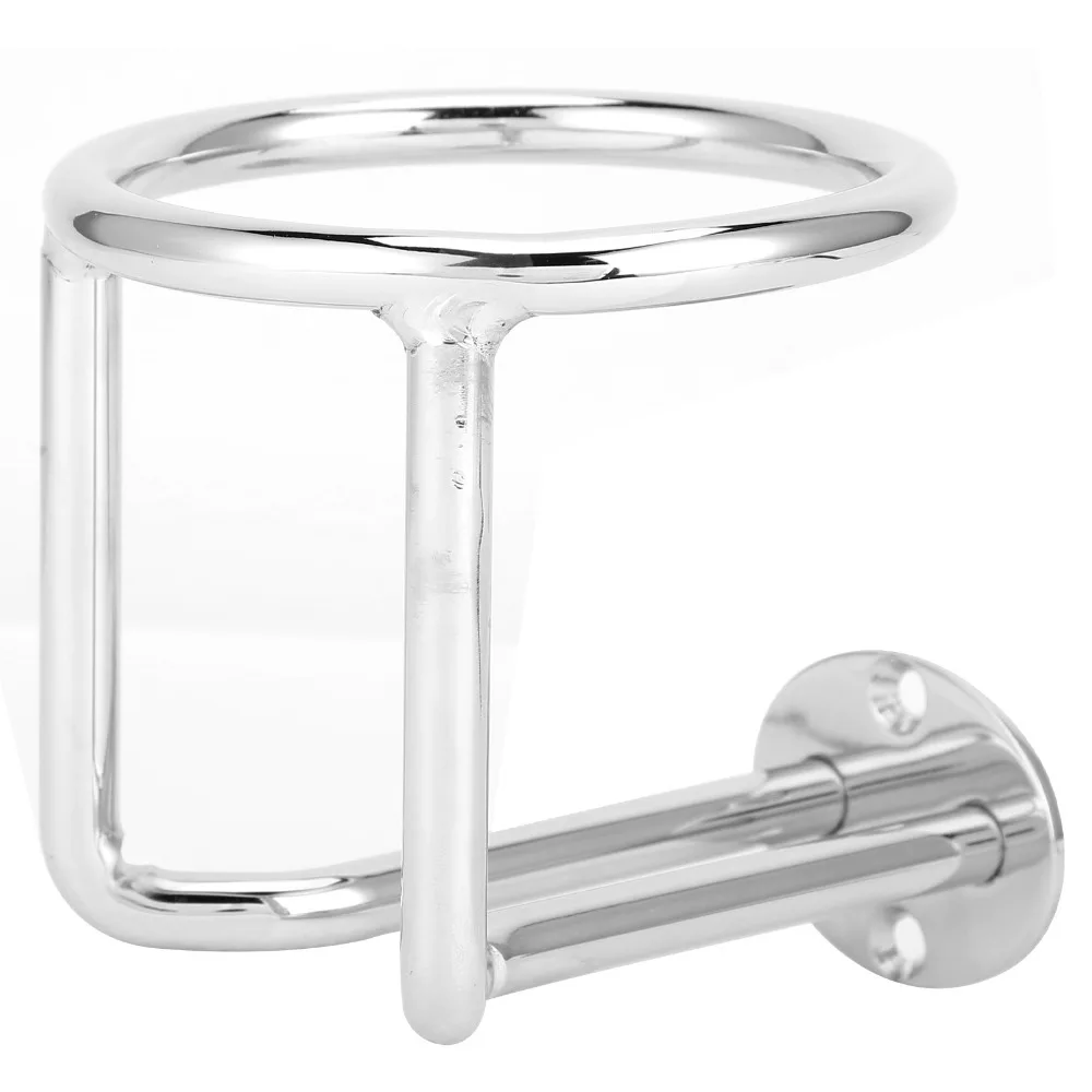 

Beverage Holder 90mm Diameter Ring Cup Holder 316 Stainless Steel Ringlike Drink Holder Cup Support Truck Use