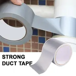1pcs 10m Thickening Sticky Cloth Duct Tape Waterproof Windproof Gray Single-sided Repair Wear-resistant Industrial Adhesive Tap