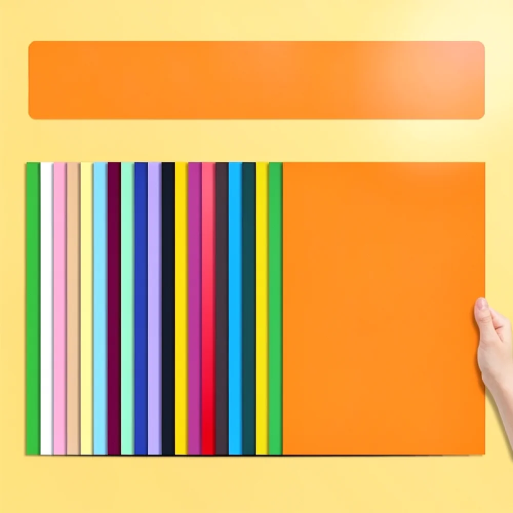 Durable Colored Construction Paper For Handmade Models Art Craft Projects Scrapbook Drawing Materials Thick Cardstock Sheets
