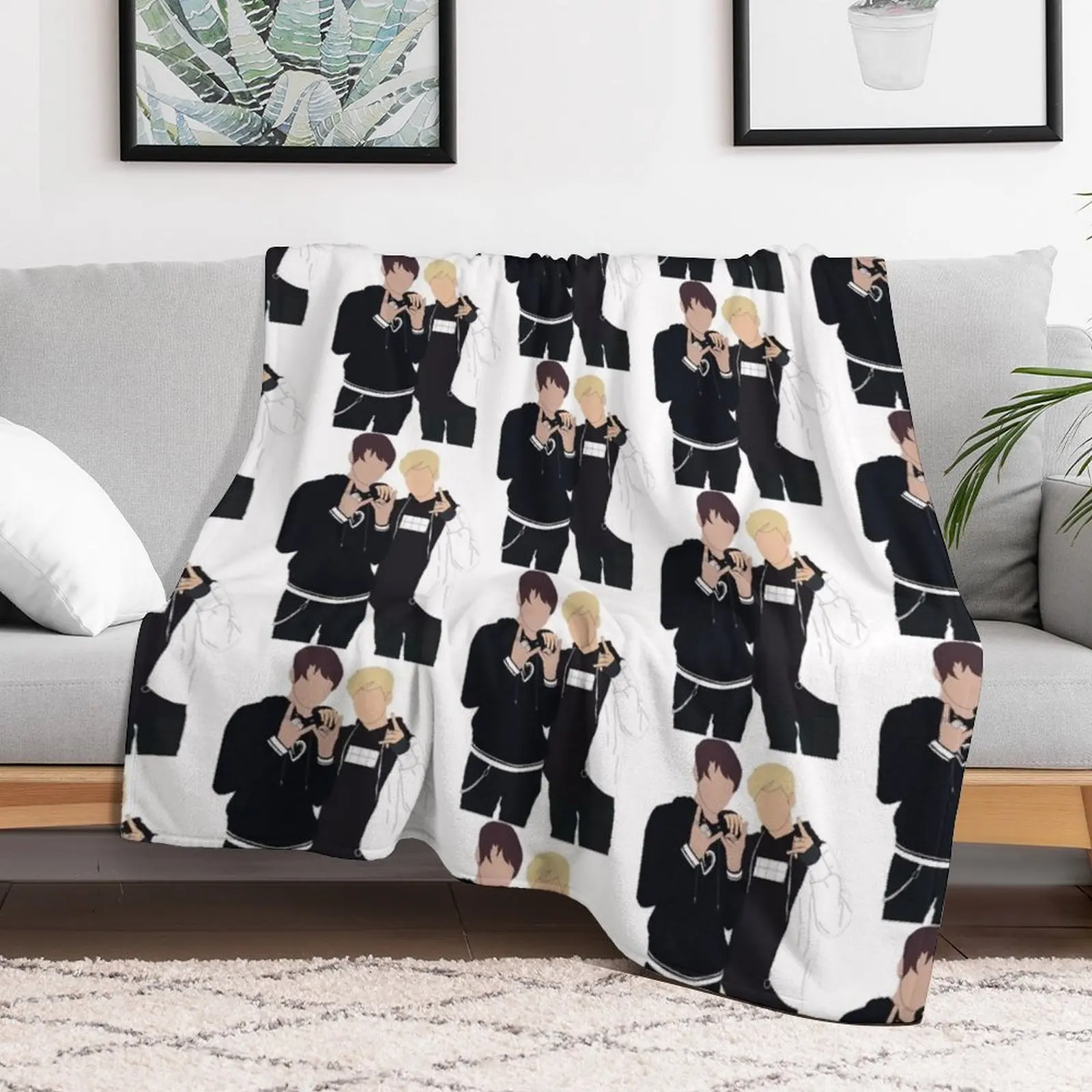 Sam _amp_ Colby Throw Blanket