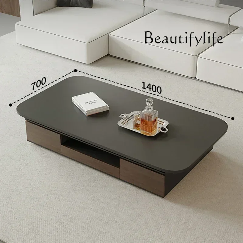 

05 FG17Italian Quality Coffee Table Simple Luxury Beauty Modern Coffee Tables Nordic Trendy Antique Kaffee Tische Postmodern Fur