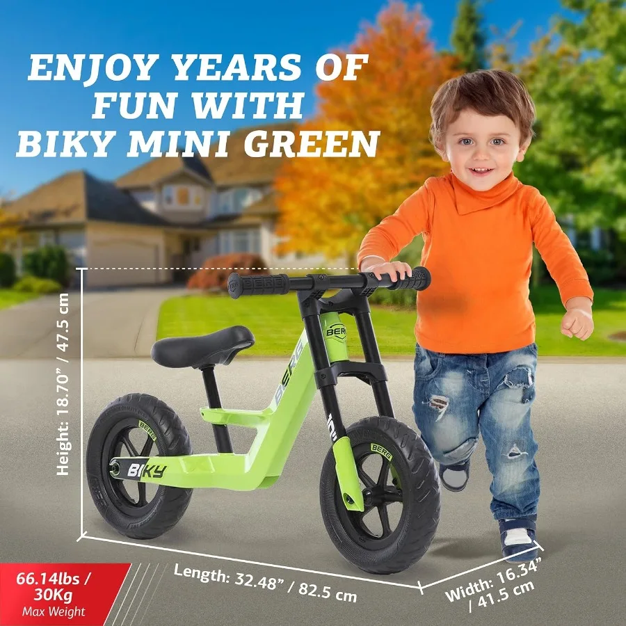 Biky - バランスバイク - 軽量幼児用自転車 - 使いやすいミニバイク - 対象年齢 2～5歳