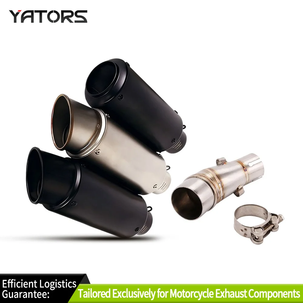 

Exhaust Systems Slip For Kawasaki Ninja 300 250 amd bc250 Z250 Exhaust Muffler Tips Mid Link Pipe System Exhausts Pipes