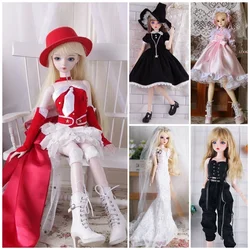 1/3 BJD Doll Exquisite Dress 60cm Doll Fashion Casual Clothing Set Girl Toy Gift Doll Accessories