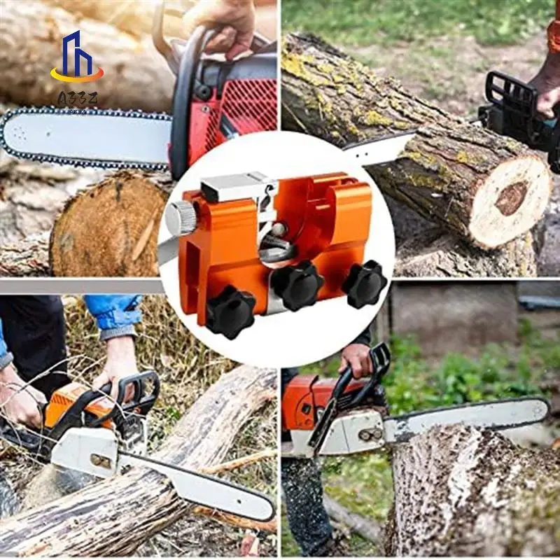

A33Z-Chainsaw Sharpener, Hand Chain Sharpener, Chain Saw Sharpening Tool For Electric Chain Saws, Lumberjacks
