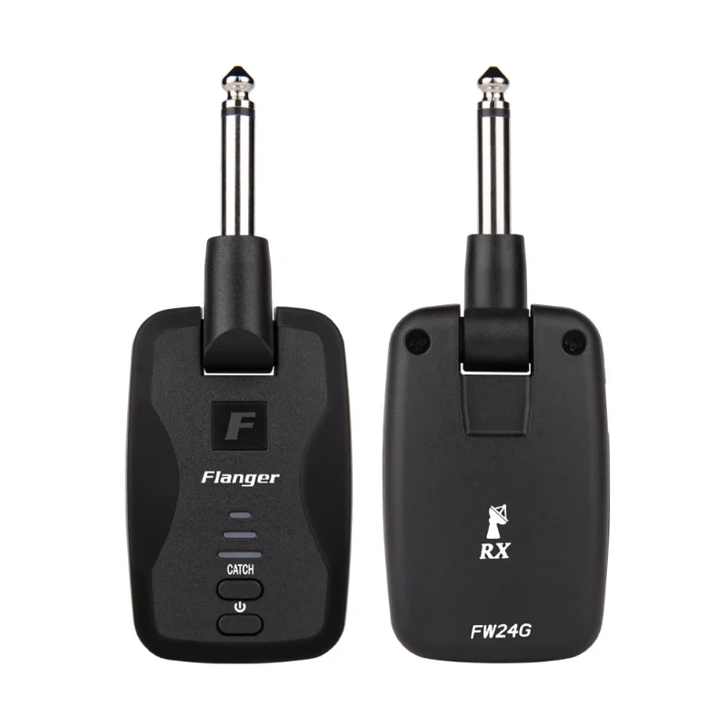 

Flanger Wireless Guitar System Built-In Rechargeable 4 Channels Guitar Transmitter Receiver for Electric Guitar Bass Parts