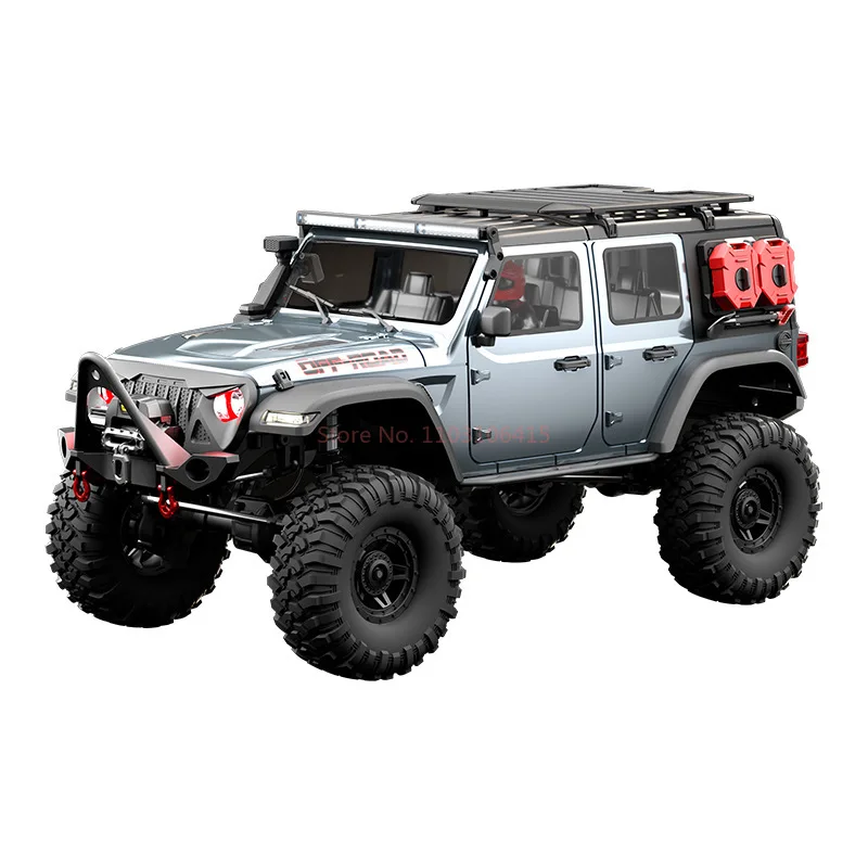 Huangbo R1011 Wrangler coche de Control remoto vehículo todoterreno de escalada profesional 1:10 bloqueo diferencial de alta y baja velocidad R1001
