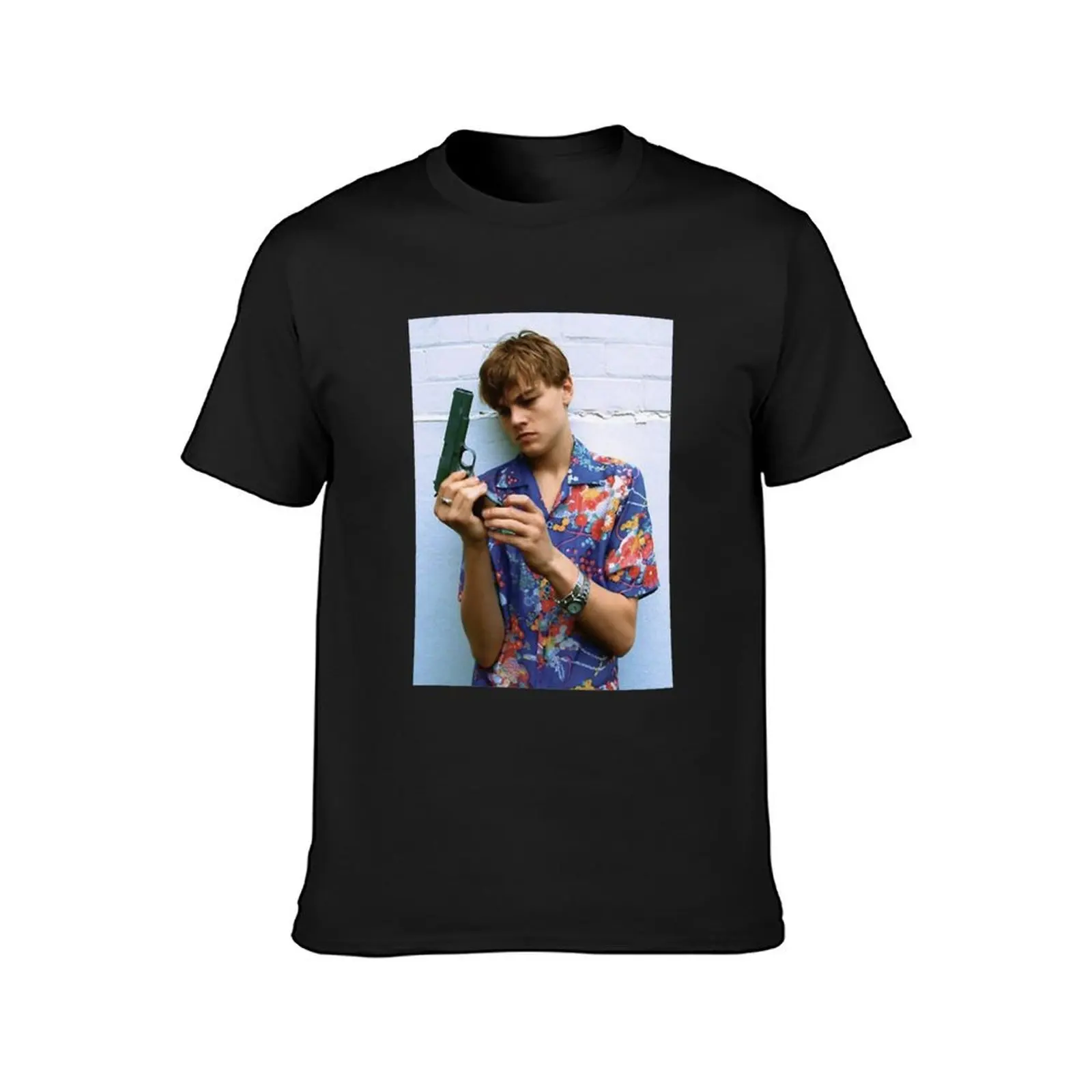 Music Vintage Leonardo Dicaprio Young Romeo And Juliet Halloween T-Shirt customizeds for a boy Men's t-shirts