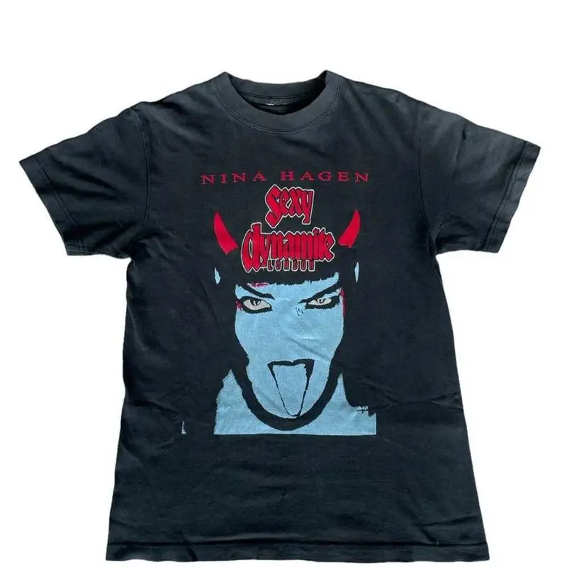 Сексуальная футболка Dynamite London Nina Hagen, все размеры от S до 4XL Сексуальная футболка Dynamite London Nina Hagen, все размеры от S до 4XL