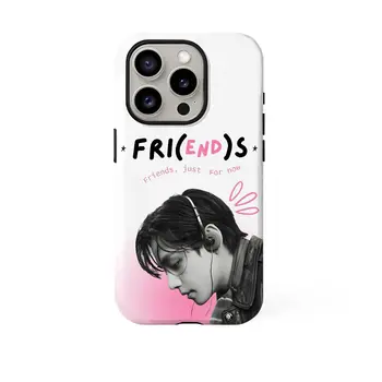 韓國歌手V樂團BTS手機殼貼膜T-Taehyung外殼,適用於iPhone 16 15 14 13 12 11 Pro Max Plus 8 最佳銷售 BTS iPhone手機殼 - №6