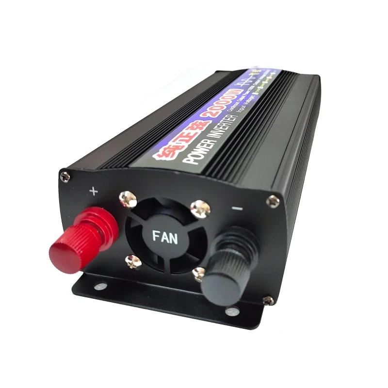 Sistema de generador Solar, inversor de onda sinusoidal pura, 12V, 220V, 2600/2000/1600W, Panel Solar con controlador 30A