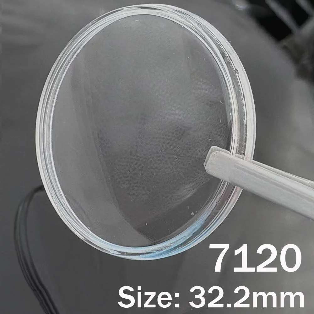 

Watch Accessories Suitable for 7120 Movement Watch Mask Lens Plastic Flat Cover Mirror 32.2mm Watch Repair Parts