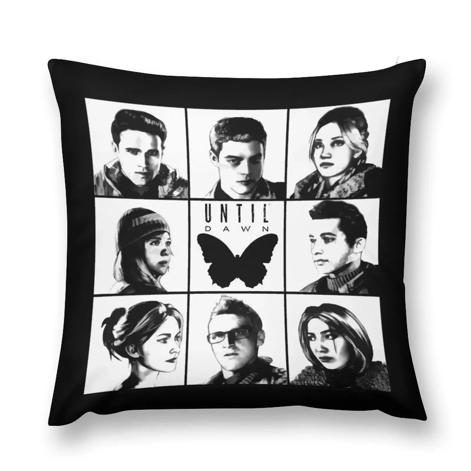 Until dawn - main characters Throw Pillow home decor items Pillowcases Bed Cushions pillow