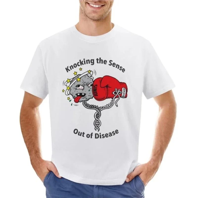 Knocking the Sense Out of Disease T-Shirt new edition kawaii clothes heavy weight t shirts for men