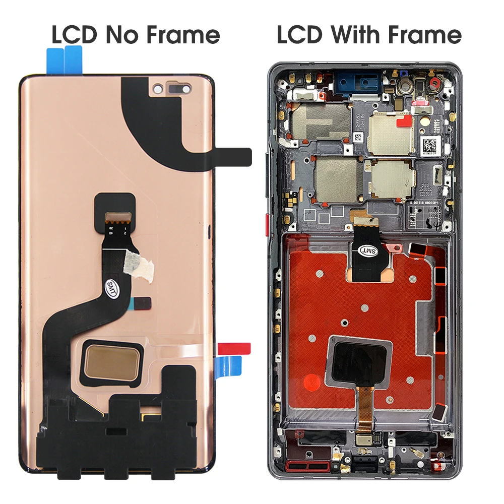 6.76\'\' For HUAWEI Mate 40 Pro Display Replacement, For Mate40 Pro NOH-NX9 NOH-AN0 LCD Touch Screen Digitizer Assembly