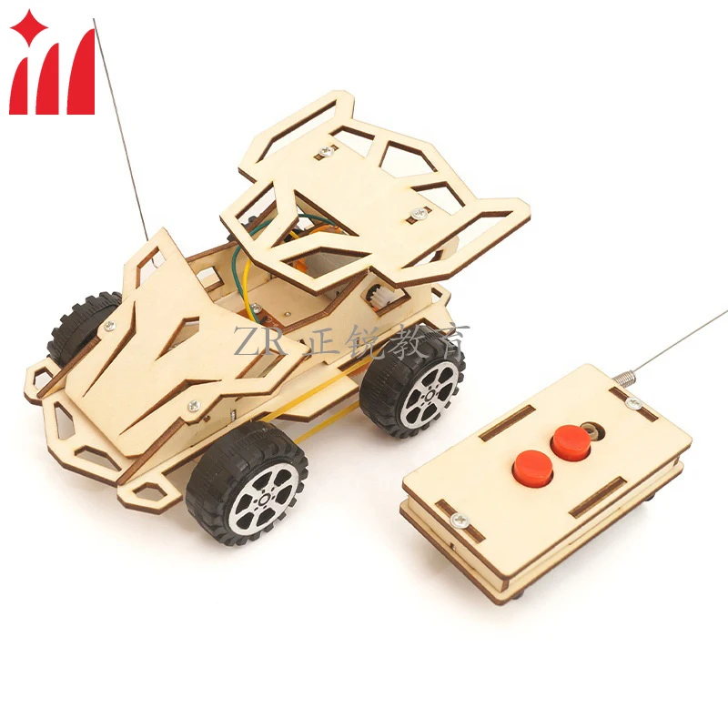 

Sports Car Kit Unfinished Wood Crafts Wooden Puzzle STEM Toy Science Experiments Kits Educational DIY Toys for Kids