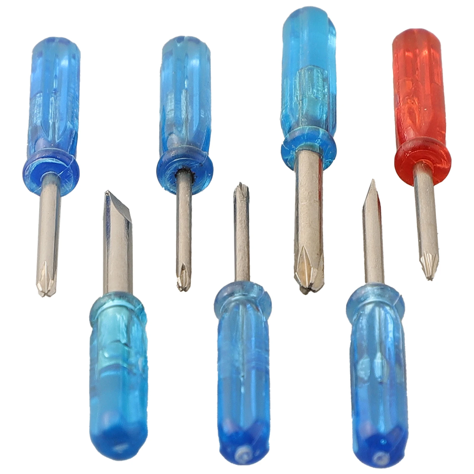 7Pcs Mini Screwdrivers Cross Word Head Five-pointed Star Screwdriver For-IPhone-Samsung Phone Laptop Repair Tool Workshop Equipm