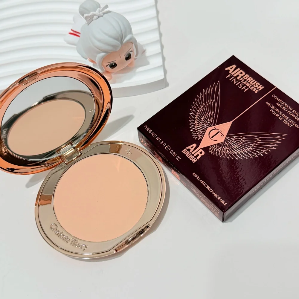 Charlotte Tilbury Matte Setting Powder Oil-Control Smooth and Lasting Delicate Cosmetics with Exquisite Packaging Gifts Makeup