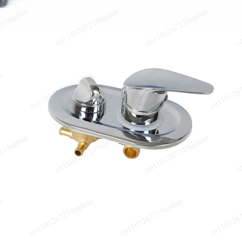 

Shower Room Mixing Valve Face Cover Accessories, Old Style Hot Cold Water Gear Switch Integral Faucet Mixer Valve Parts