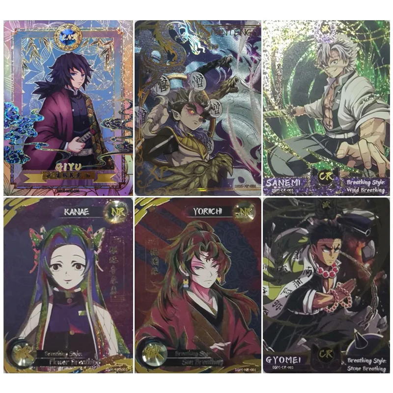 

Aikaho Ds-05 Anime Demon Slayer LNR XP NR CR Cards Tomioka Giyuu Himejima Kyoumei Collection Cards Birthday Gift Children's Toys