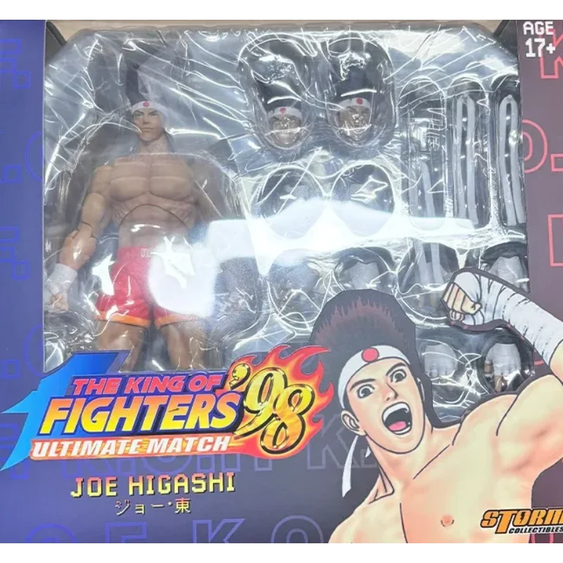 재고 있음 정품 스톰 토이즈 SKKF15 조 히가시 킹 오브 파이터즈 98 UM 1/12 PVC 애니메이션 액션 피규어 모델 수집용 장난감
