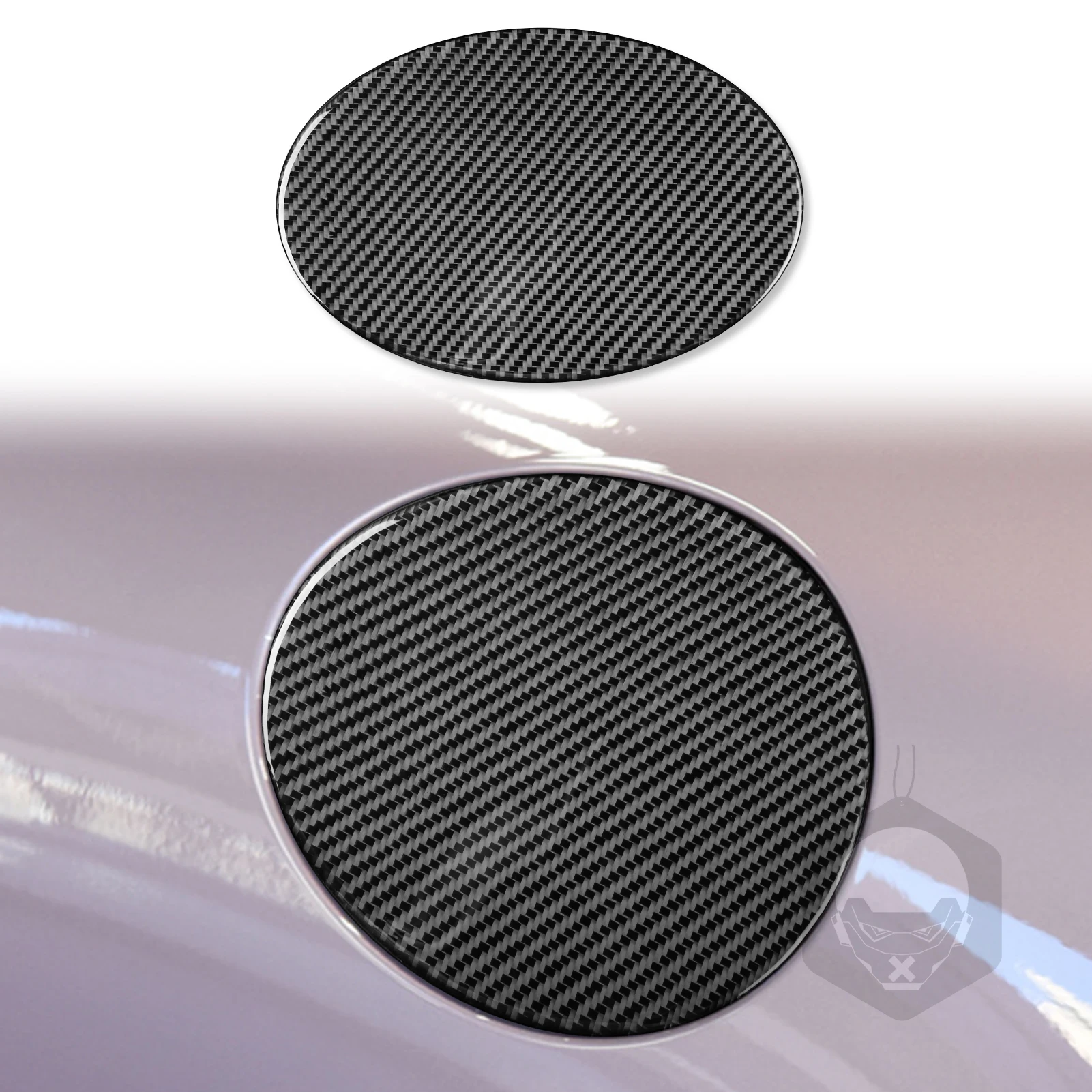For Porsche Boxster Cayman 718 982 2016-2025 Fuel Tank Cap decorative Carbon Fiber Sticker Exterior Styling Auto Accessories