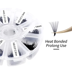 Wendy Lash Premade Russian Volume Fan 3D/5D/6D/10D/14D/16D Eyelash Extension Thin Root Sharp Pointy Stem 520 Loose Fans Lashes