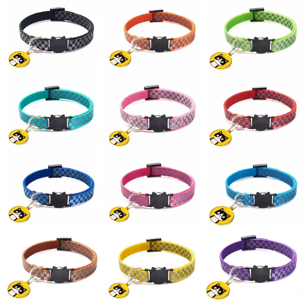 

Neck Ring Cats Pendants Cat Collar Necklace Easy Wear Pet Glowing Collar Cats Accessories Pet Supplies Cat Reflective Collar