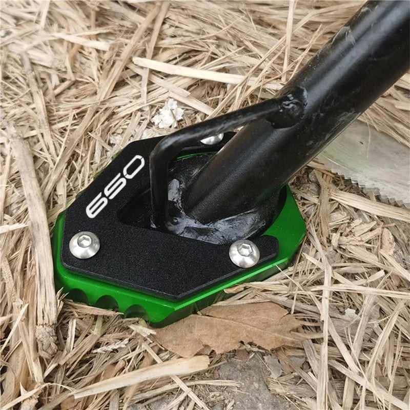 Für KAWASAKI KLE500 KLE 500 SE 2025 2026 VERSYS 650 KLE Ninja 500 400 Z500 SE Z400 Motorrad-Seitenständer-Verlängerungspad – Detail 3