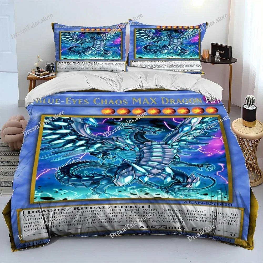 

Home Textile Cartoons Yu-Gi-Oh MONSTER CARD Cover Duvet Cover Pillow Case Boy Girl Polyester Bedding Set King Queen Twin Size741