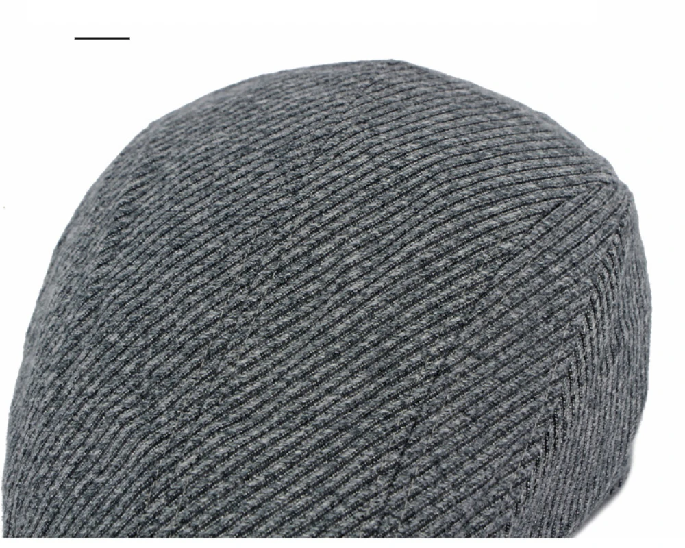 HT5162 Baskenmützen für Männer und Frauen, Künstler- und Maler-Baskenmütze aus Wolle, dick, warm, mit Fleece gefüttert, Ivy-Flatcap, 2026 neue Herbst-Winter-Baskenmütze. – Detail 3
