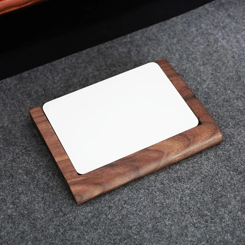Walnut Solid Wood Tray Wrist Rest Stand for Apple Magic Trackpad A1535 A3120 Wrist Support Pad