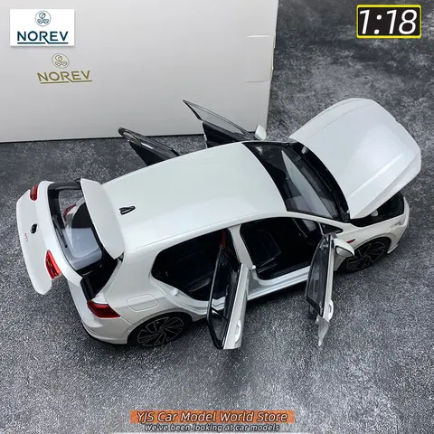 NOREV formgjuten modell 1:18 2021 Golf GTI metall bilmodell ornament Collection 8 best sales VW Polo GTI-leksak - №2