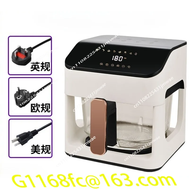 Air Pot Intelligent Temperature Control Oven Household Transparent Visual Full Glass Pot Automatic Electric Pot