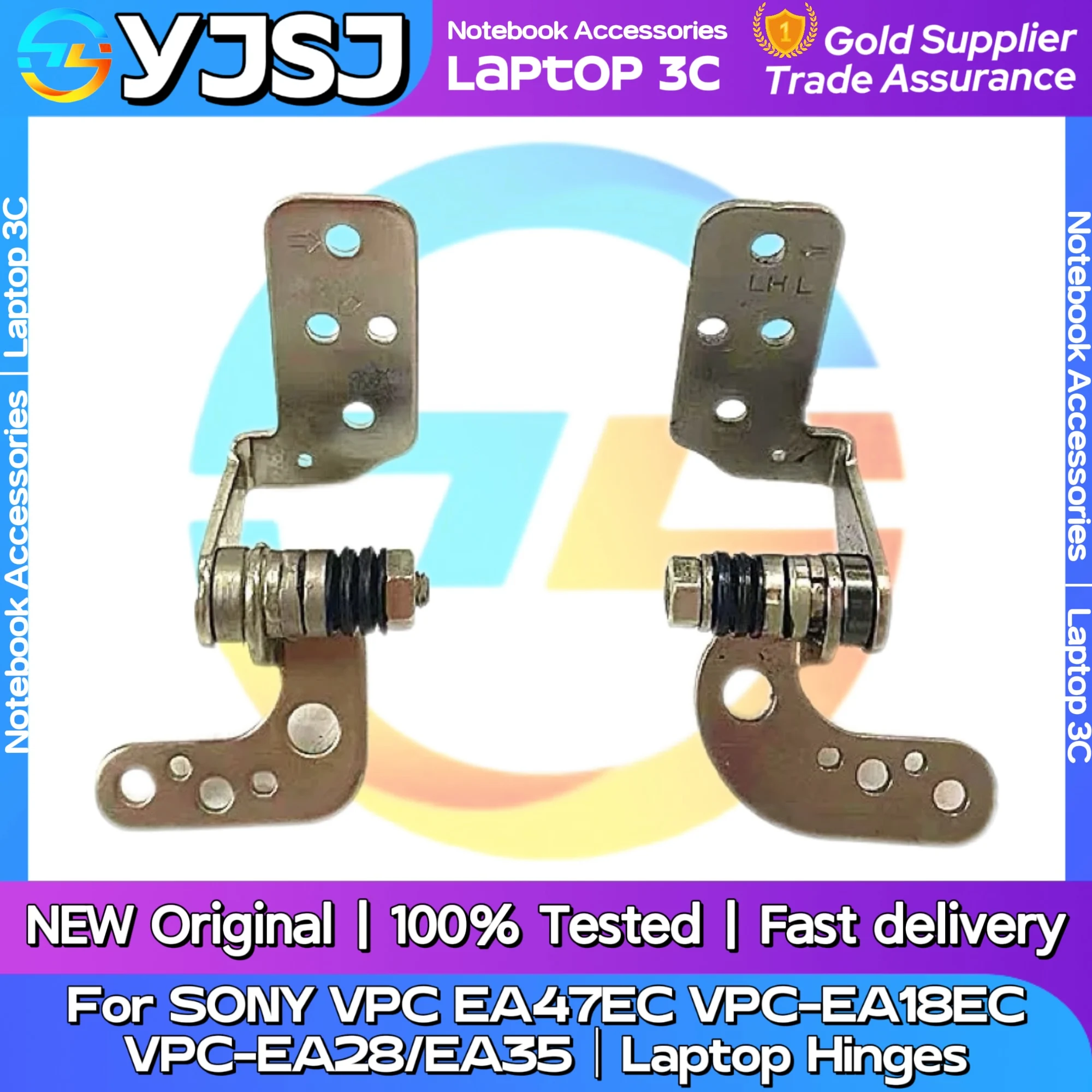 

New Original Laptop Notebook Hinges LCD shaft For SONY VPC-EA EA47EC VPC-EA18EC VPC-EA28/EA35 LCD Screen Hinge