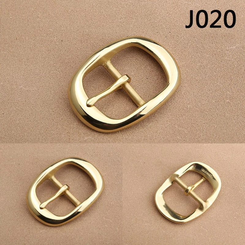 1pcs 35mm Belt Buckle Solid Brass End Bar Heel Bar Buckle Middle Center Bar Buckle Single Pin Heavy-duty for Leather Craft Strap