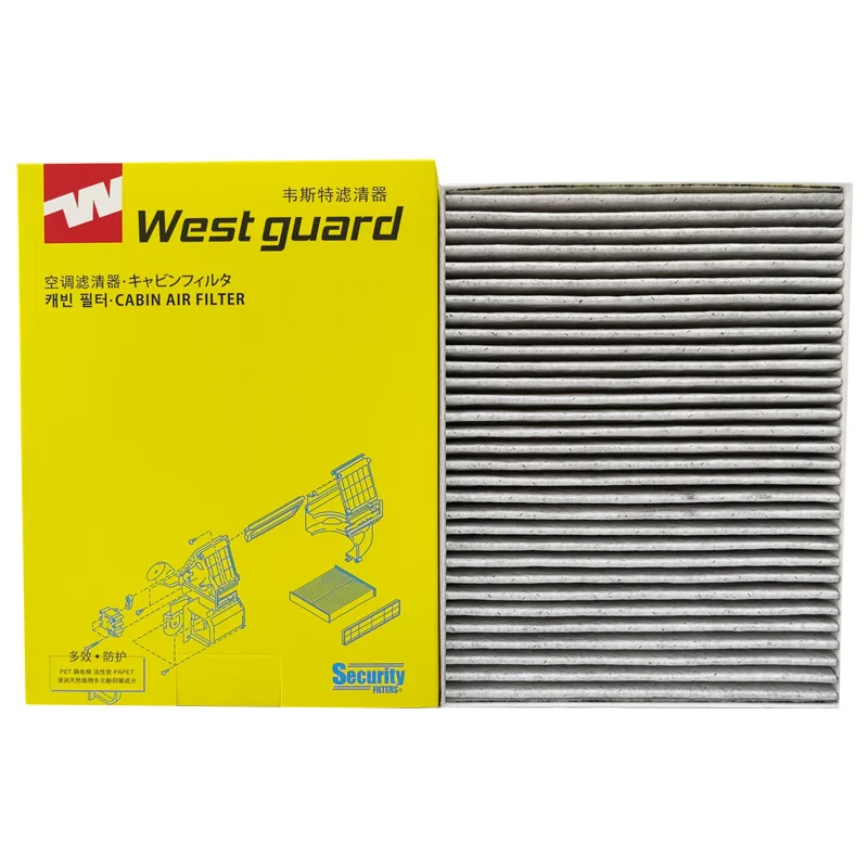 WESTGUARD Activated Carbon Air Cabin Filter for CHERY Arrizo 6 EQ5 EV Omoda O5 S5 TIGGO 3 4 TIGGO 7 8 7P 8P CU25040 MK9633P