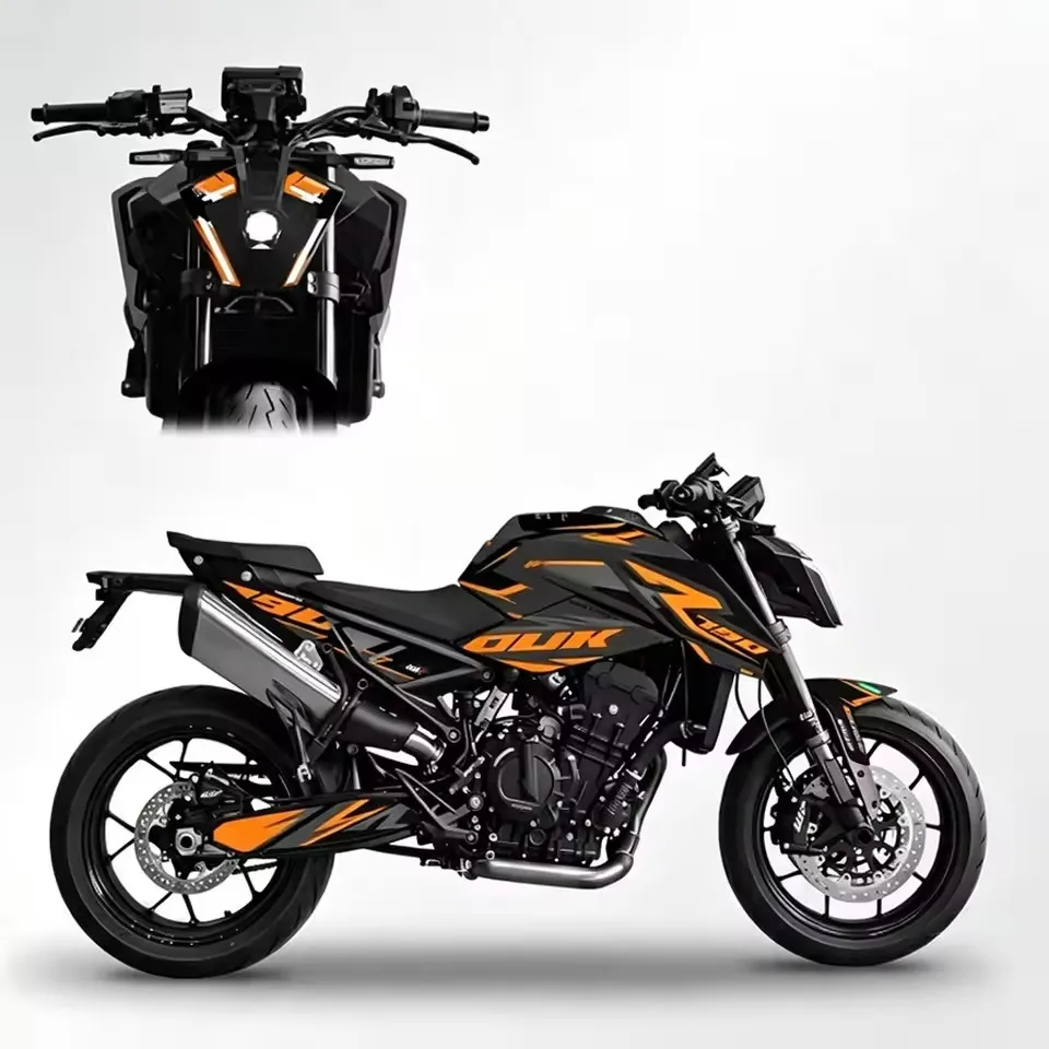 For 790 Duke 2026- Motorcycle Full-body protective decal kit For 790Duke Waterproof scratch-resistant Paint protection stickers