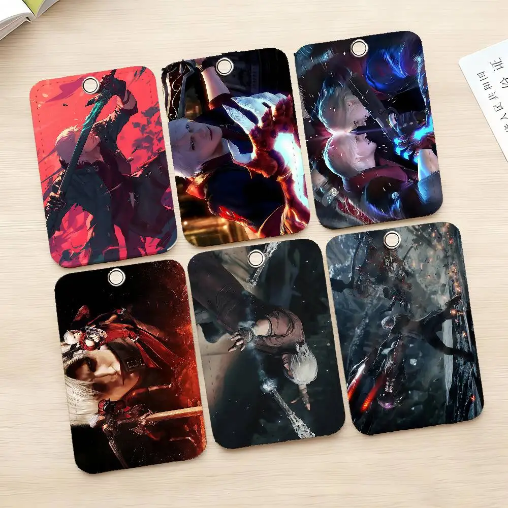 

Devil May Cry 1 Card Holder, Leather Card Storage Box, Key Chain, Access Tag Holder, ID Card Holder, Key Chain