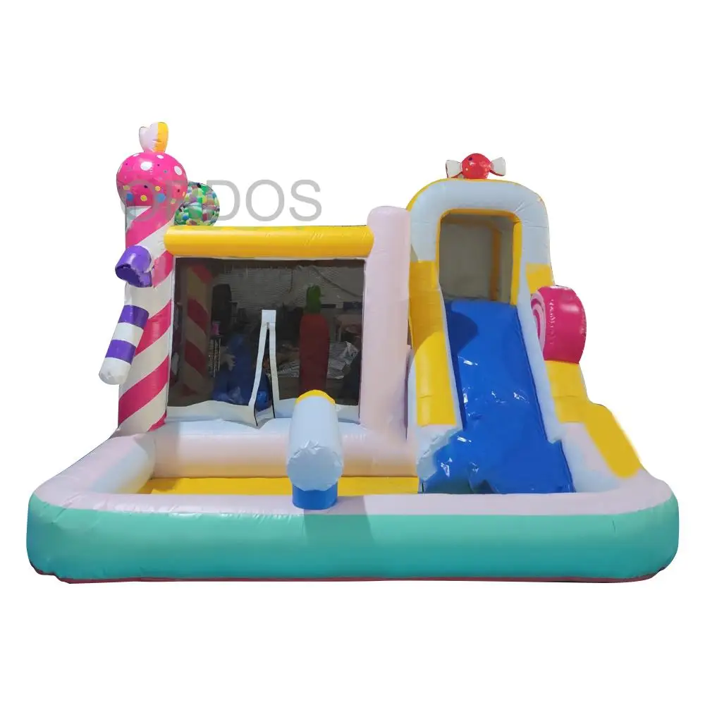 Commercial Inflatable Water Slides Backyard Inflatable Water Slide with Pool for Sale Inflatable Jumping Castle Slide Pool Combo