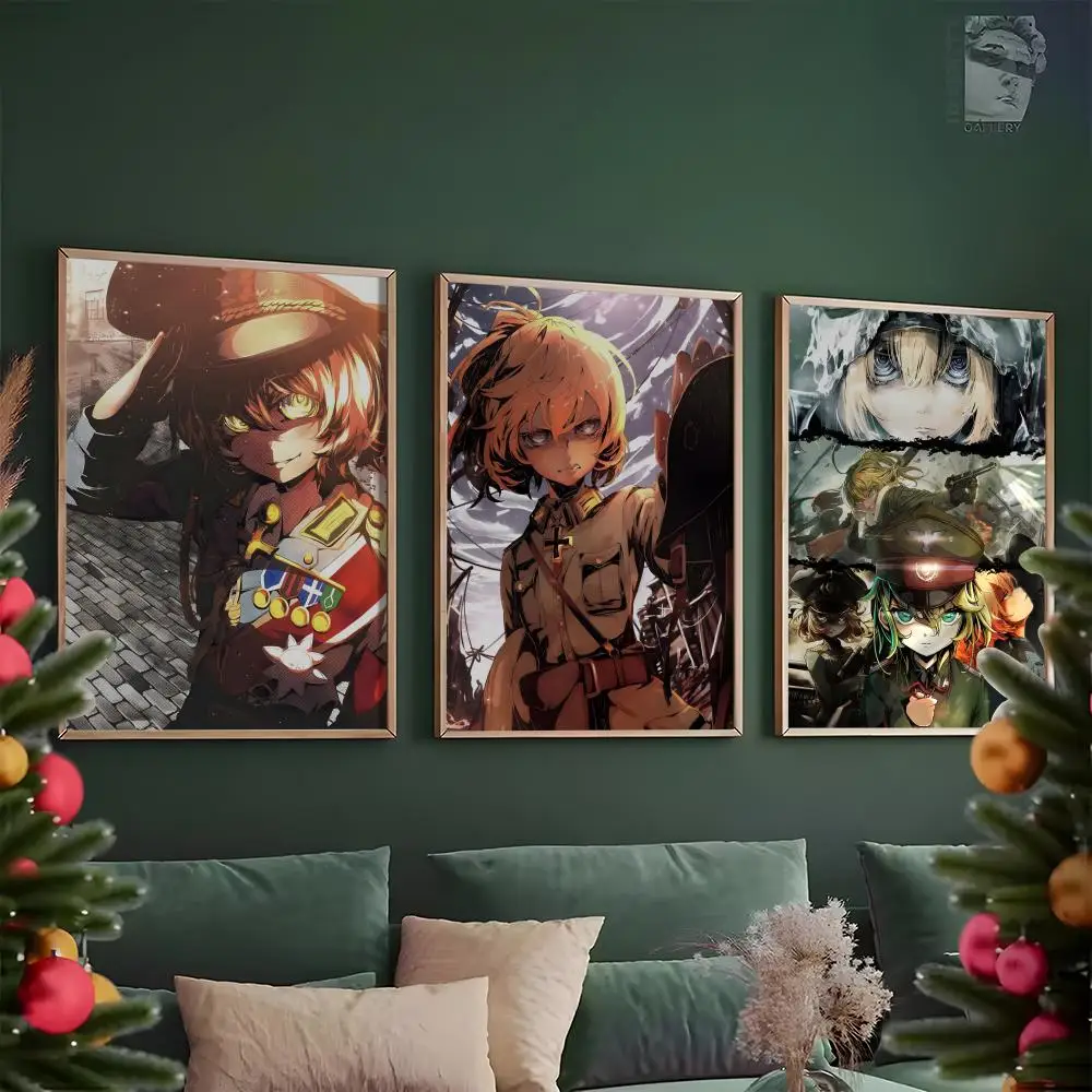 تانيا ديغوريتشاف أنيمي المشارك HD أنيمي الساخن موضوع المغني/OST/فيلم مقاوم للماء الذاتي عصا ديكور المنزل