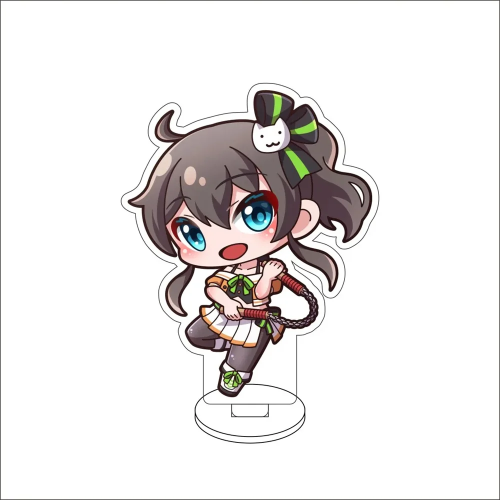 أنيمي Hololive YouTuber الاكريليك حامل الحلي Akai Haato Hoshimati Suisei Robocosan Tokino Sora الشكل حامل هدايا عيد الميلاد #2