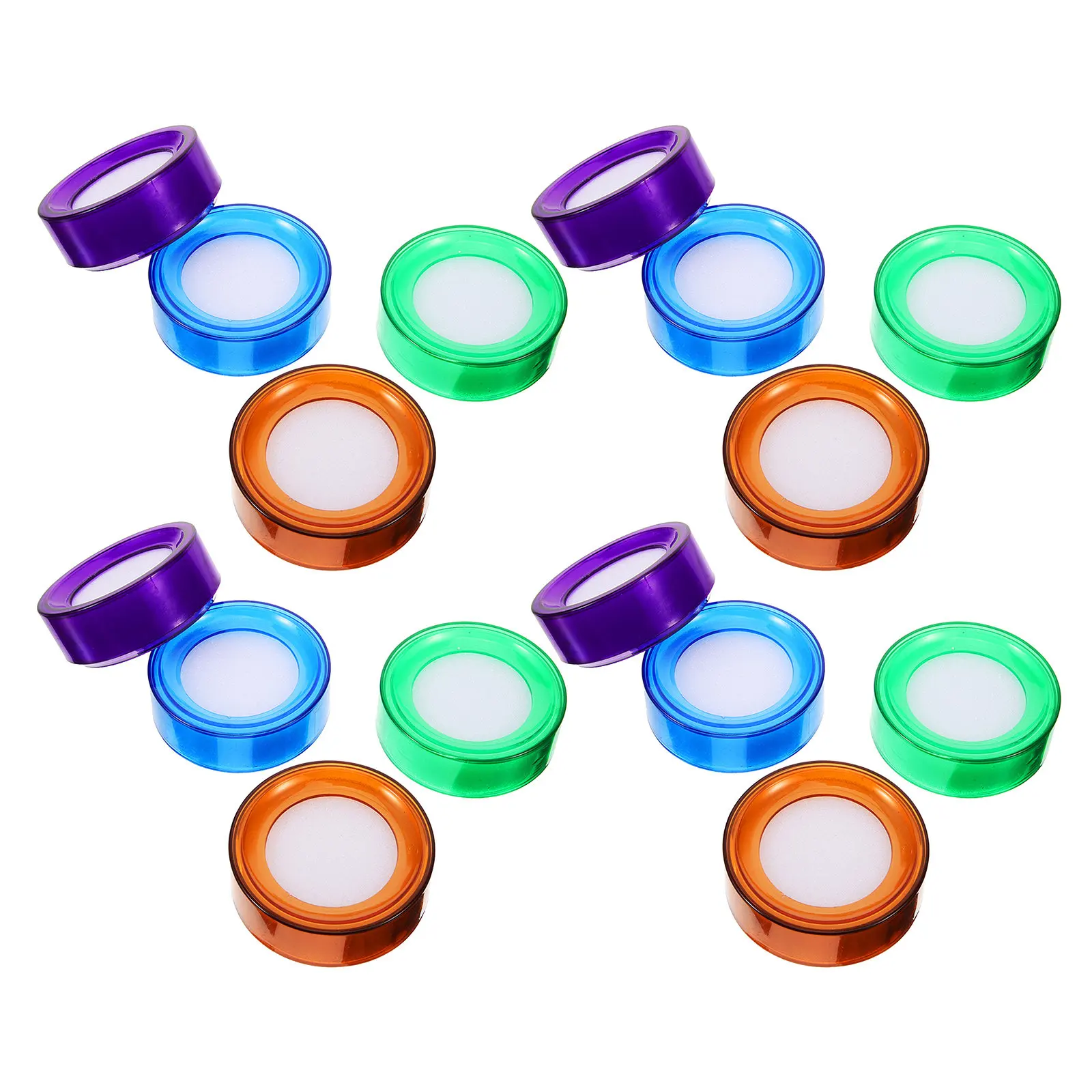 16Pcs Essential Counting Tool Finger Moistener for Cash Counting Bank Teller Sponge Wet Sponge for Paper Bills Accurate Money view 3