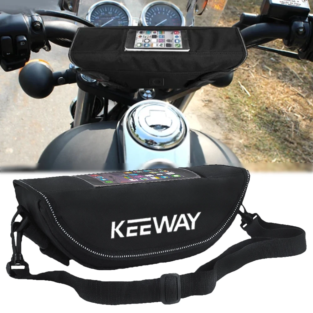 

For Keeway 125 / 150 / 200 Motorcycle faucet bag storage travel bag mobile phone waterproof bag handle tool bag