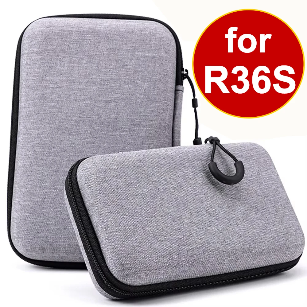 Stevige Gameconsole Opbergdoos Voor R36 S Eva Reisdraagtas Hard Shell Anti-Kras Volledige Bescherming Beschermers Voor R36 S