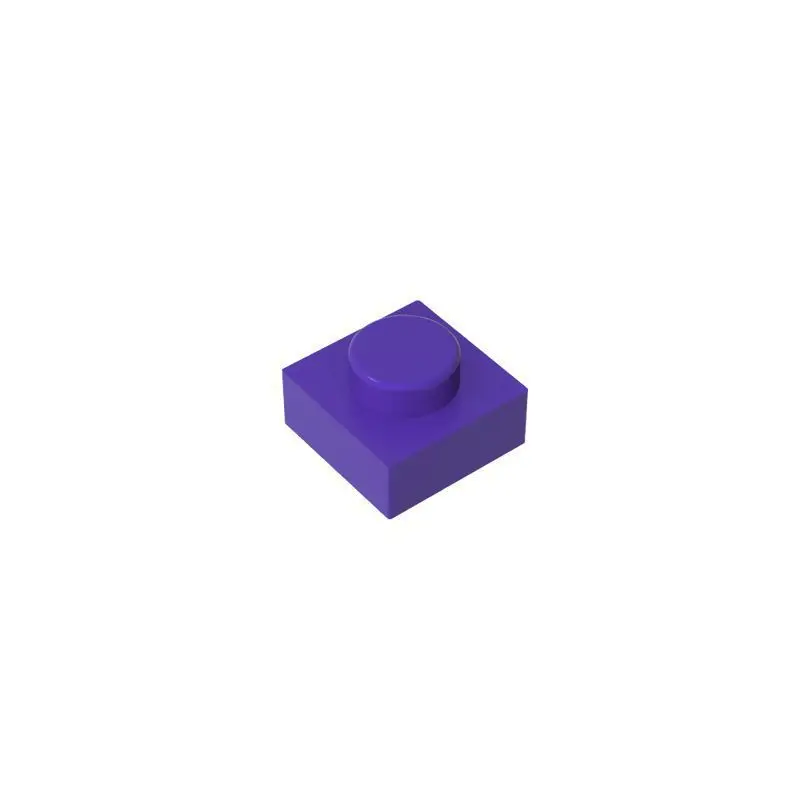 50 Stück 3024 30008 Platte 1 x 1 Bausteine Spielzeug für technische Bauwerke, Bausteine für Kinder, Geschenk, kompatibel mit Assemblage DIY MO – Detail 8