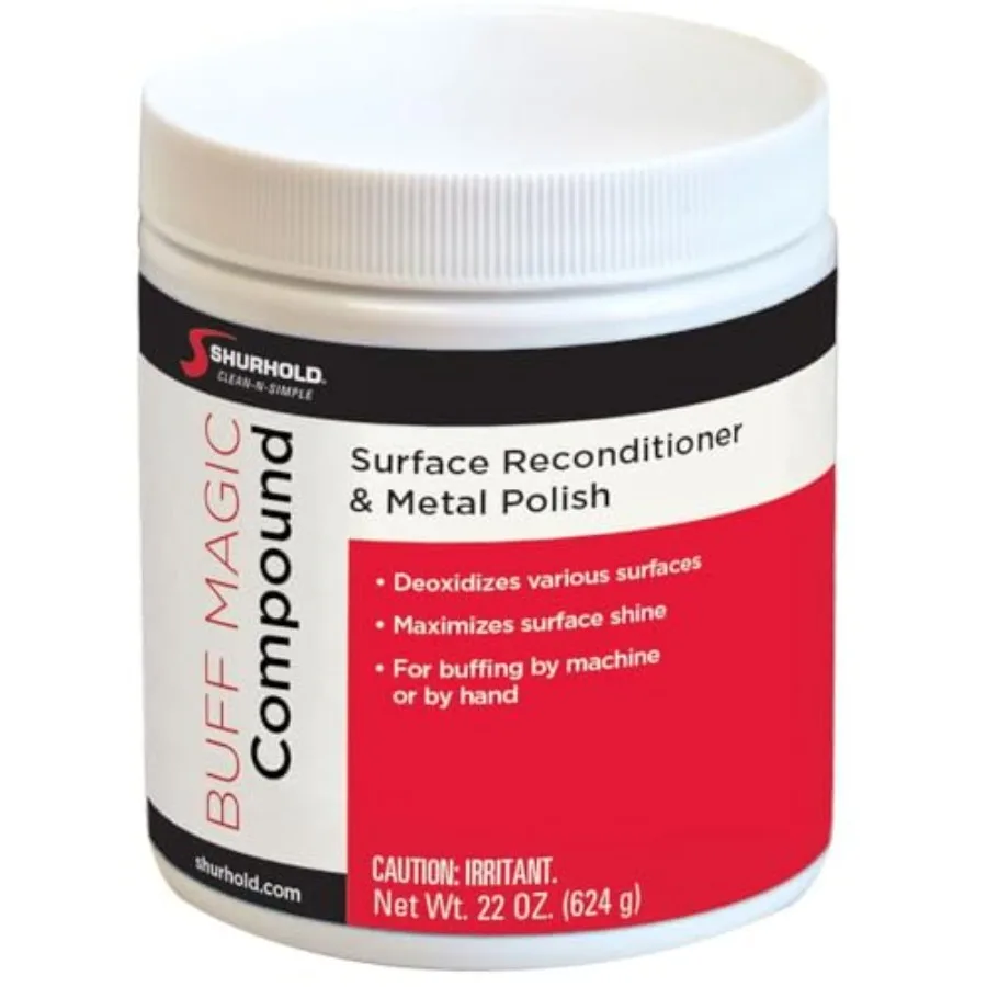 

Смесь Buff Magic - идеальное средство для восстановления окислений и ржавчины, а также полировальные подушечки для металла и гелькоута.